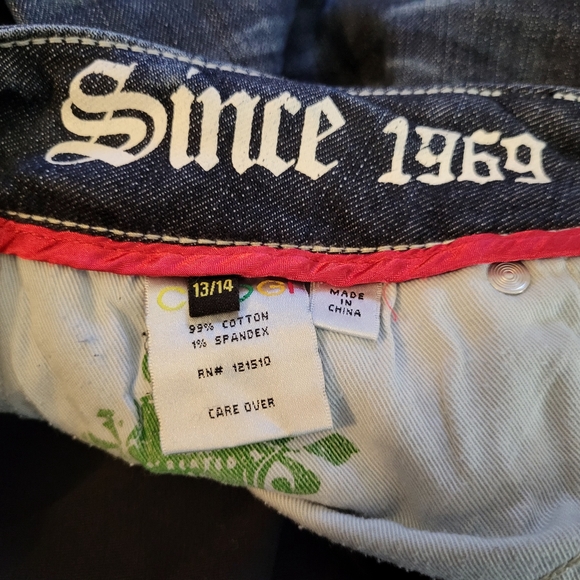 Womens Heavily Embellished Coogi Jeans sz 13/14 x 33.5 - Picture 13 of 15